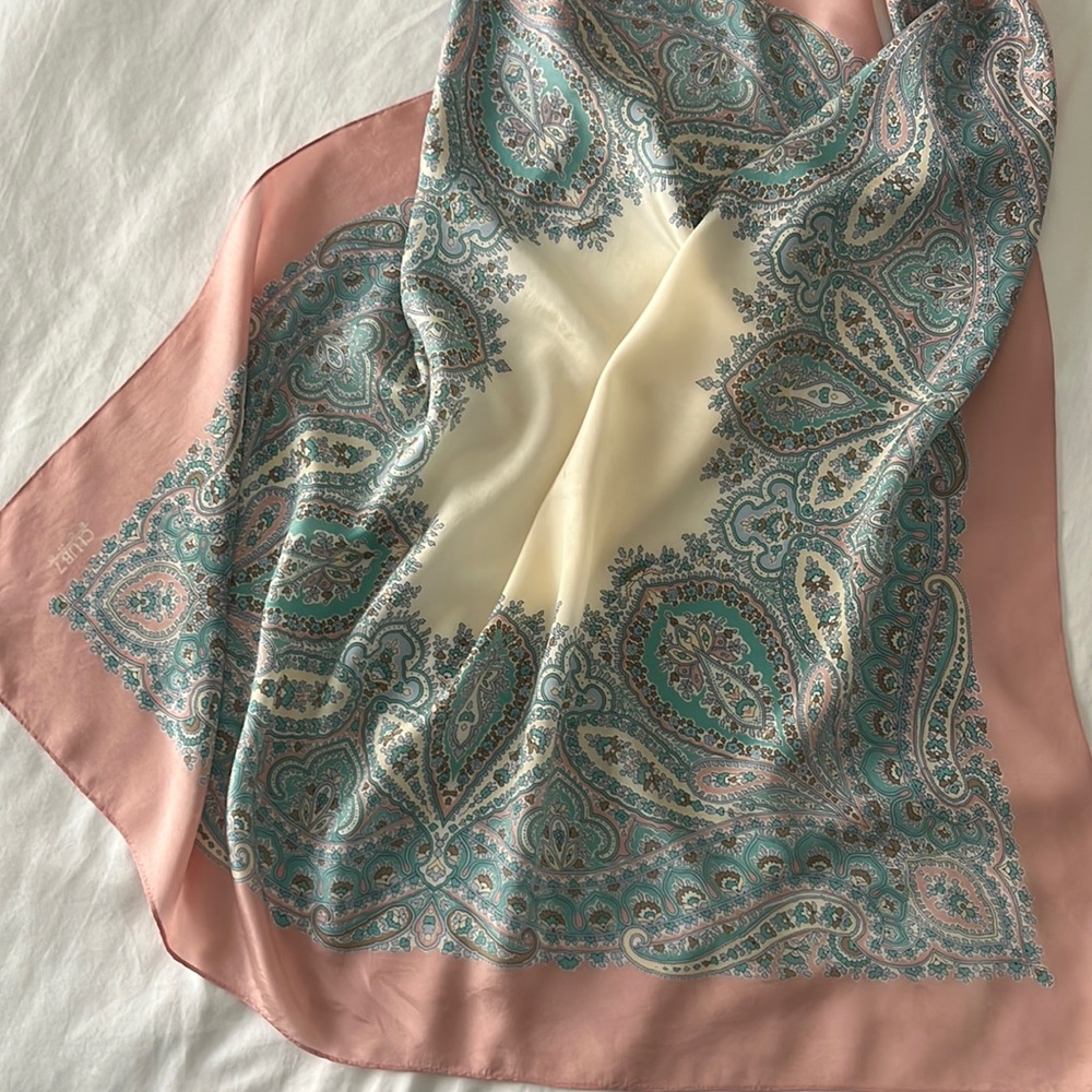 Vintage silk scarf